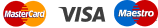 mastercard, maestro, visa